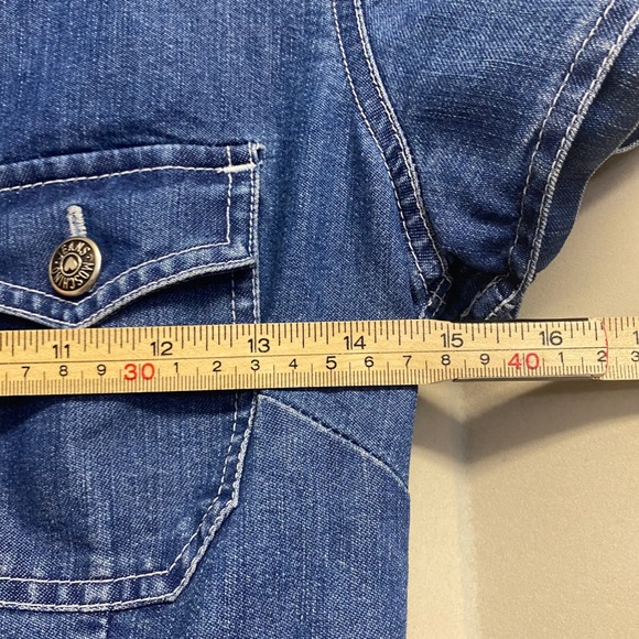 Vintage Moschino Jeans Women's Denim Dress Size 6 Belted Mini Y2K 90s Designer - Picture 10 of 12